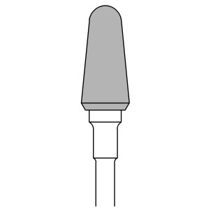 Fraise Carbure de Tungstène Diamètre 6 mm Finition des Surfaces des Ongles avant Polissages Micromoteurs et Fraises