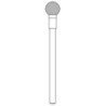 Fraise Carbure de Tungstène Diamètre 6 mm Onychogryphoses et Hyperkératoses Micromoteurs et Fraises