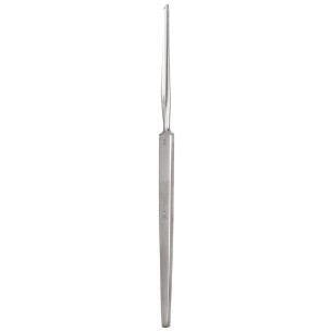 Instrumentation Gouge Monobloc Mousse 2 mm Non Tranchante Inox