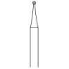 Fraise pour Turbines Diamantée Diamètre 0.9 mm Enucléation des Cors Micromoteurs et Fraises