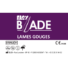 50 Lames de Gouge Stériles Easy Blade Usage Unique et Accessoires