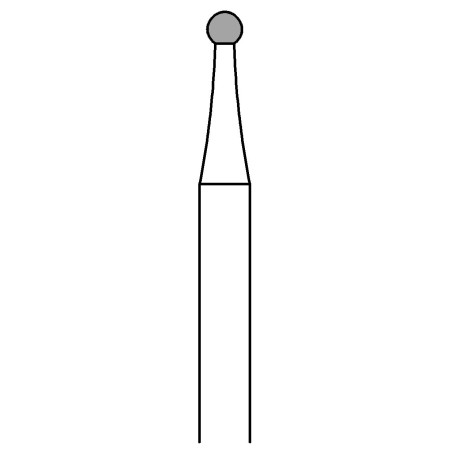 Fraise pour Turbines Diamantée Diamètre 1.6 mm Enucléation des Cors