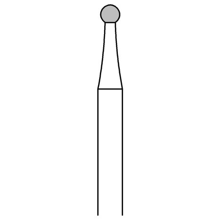 Fraise pour Turbines Diamantée Diamètre 1.8 mm Enucléation des Cors