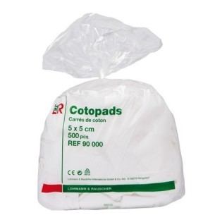 Carré de Coton Cotopads Usage Unique et Accessoires