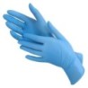 Gants Nitrile Non Poudrés Bleu Taille L 8/9 Usage Unique et Accessoires