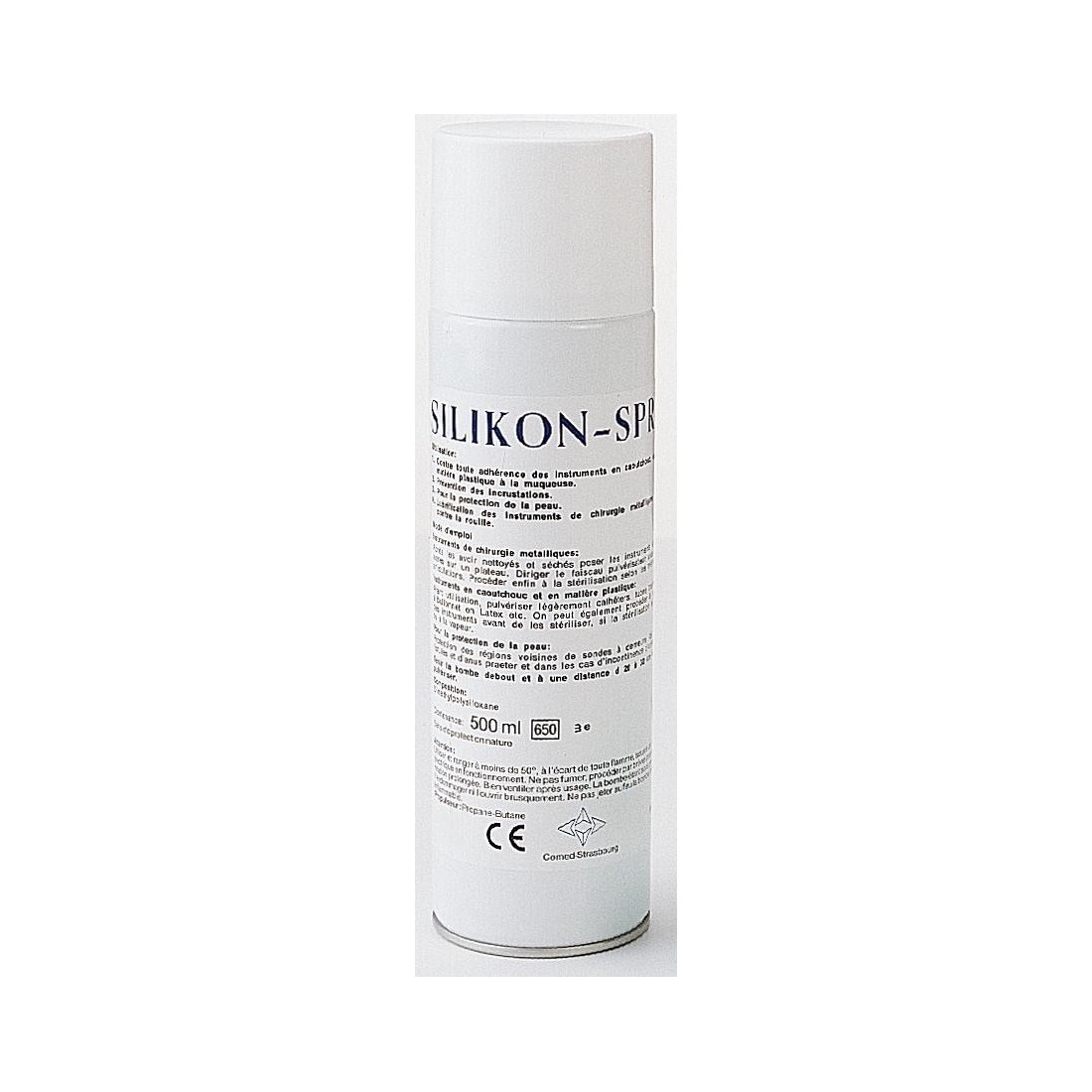 Aerosol spray lubrifiant silicone 500 ml