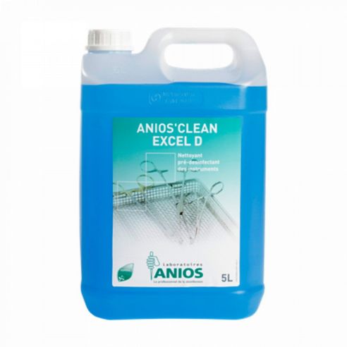 Nettoyant Pré-désinfectant Anios Clean Excel D Bidon 5 Litres avec Pompe