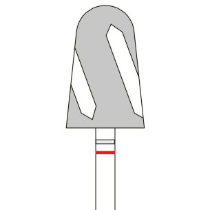 Fraise Diamantée Céramique Diamètre 9.5 mm Grain Hybride Fin Enlèvement des Callosités Initiales Micromoteurs et Fraises