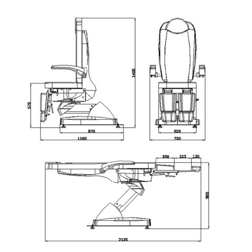 Fauteuil Mya II et III