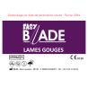 50 Lames de Gouge Stériles Easy Blade Usage Unique et Accessoires