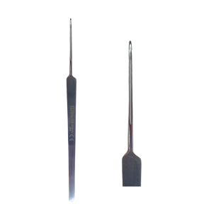 Gouge Monobloc Mousse 1.5 mm Non Tranchante Inox Instrumentation