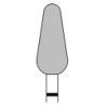 Fraise Diamantée Standard Diamètre 6.5 mm Abrasion des Callosités Dures Micromoteurs et Fraises