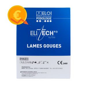 Lame de Gouge Stérile Eloi x500 Usage Unique et Accessoires
