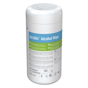 Lingettes Ecolab lncidin Alcohol Wipe Hygiène et Stérilisation