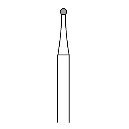 Fraise Diamantée Standard Diamètre 0.9 mm Lissage des Ongles et des Callosités Énucléation