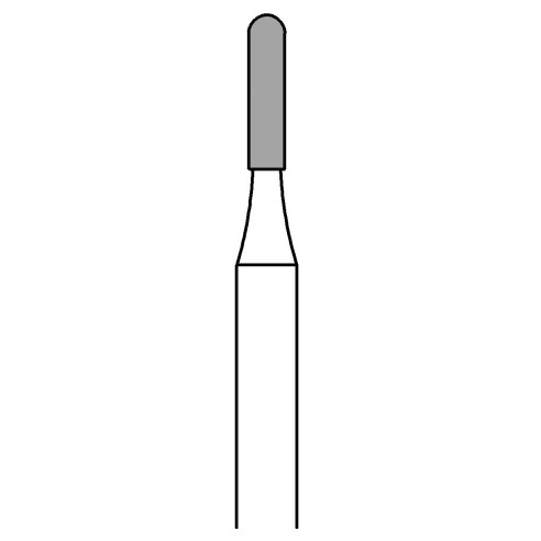 Fraise Diamantée Standard Diamètre 1.4 mm Lissage des Ongles et des Callosités Énucléation