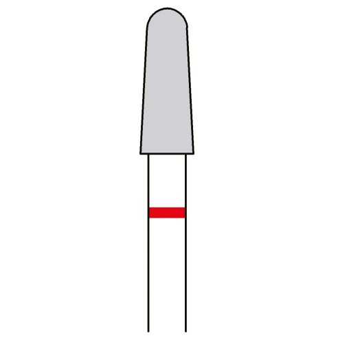 Fraise Diamantée Standard Diamètre 3.3 mm Traitement de Finition de la Peau et des Ongles Sensibles