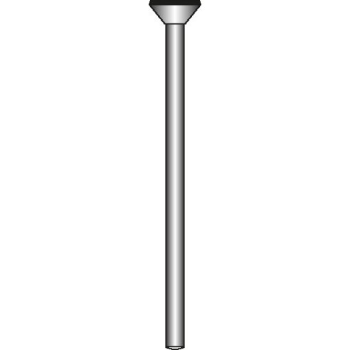 Fraise Diamantée Grain Moyen Diamètre 6.5 mm Top Grip