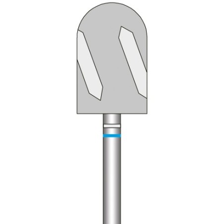 Fraise Diamantée Céramique Diamètre 9.5 mm Grain Hybride Moyen Enlèvement des Callosités