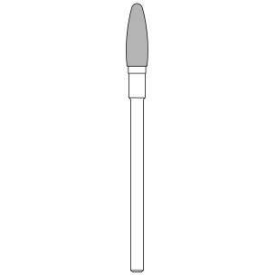 Fraise Carbure de Tungstène Diamètre 4 mm Contour des Ongles Atteints de Mycoses Micromoteurs et Fraises
