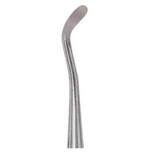 Curette Double 17 cm Grande Spatule Inox Instrumentation