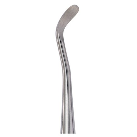 Curette Double 17 cm Grande Spatule Inox