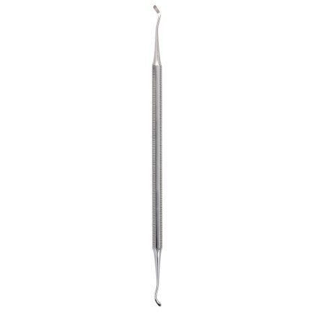 Curette Double 17 cm Grande Spatule Inox